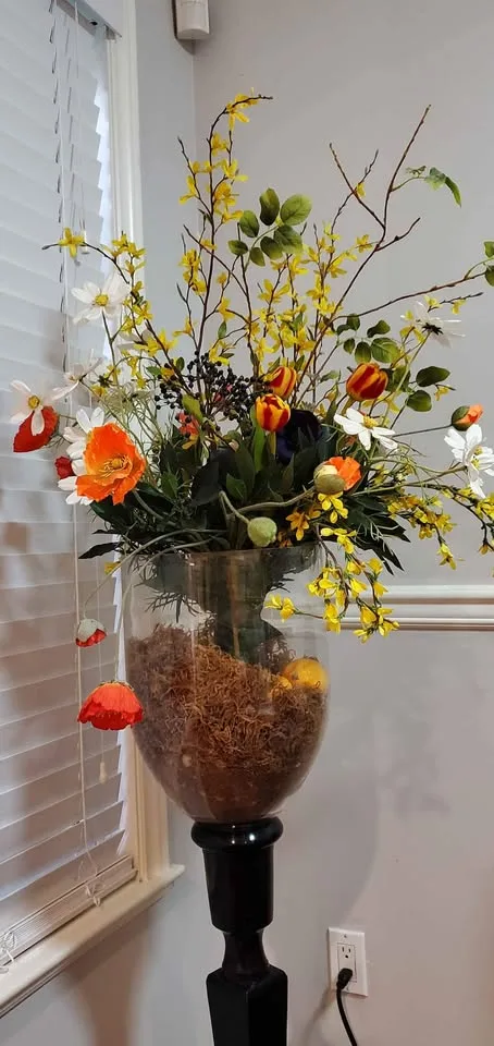 Custom made flower arrangement image indicator(6)