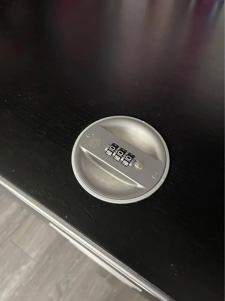 Storage Cabinets Bookshelf with Lock and Drawers image indicator(7)