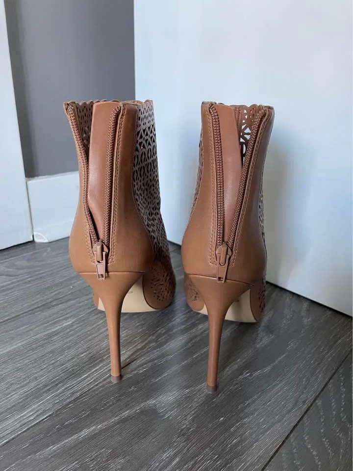 NEVER WORN Caged Stiletto Boots image indicator(3)