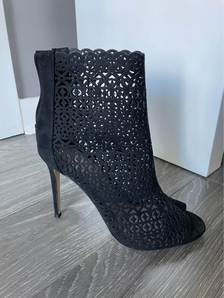 NEVER WORN Caged Stiletto Boots image indicator(2)