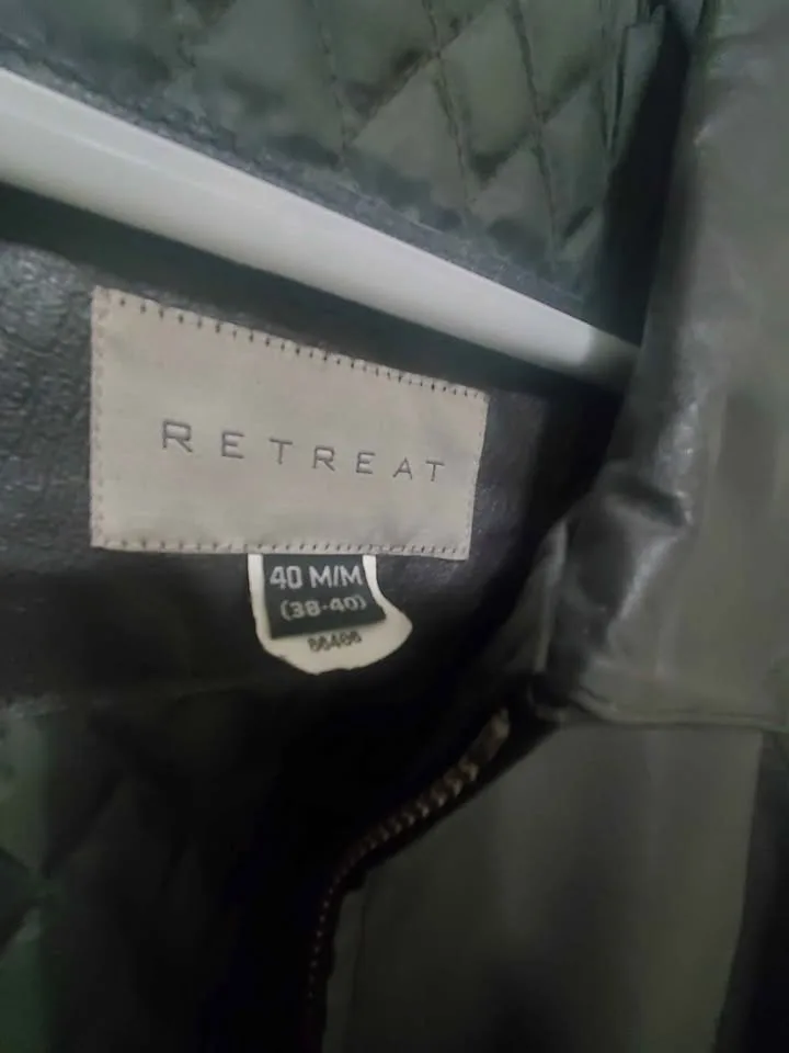 Leather jacket - men size 40, Medium image indicator(3)