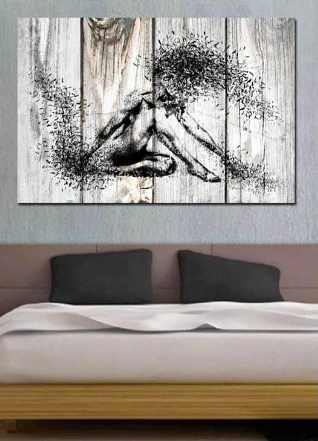 BRAND NEW Figure Drawing on Canvas thumbnail