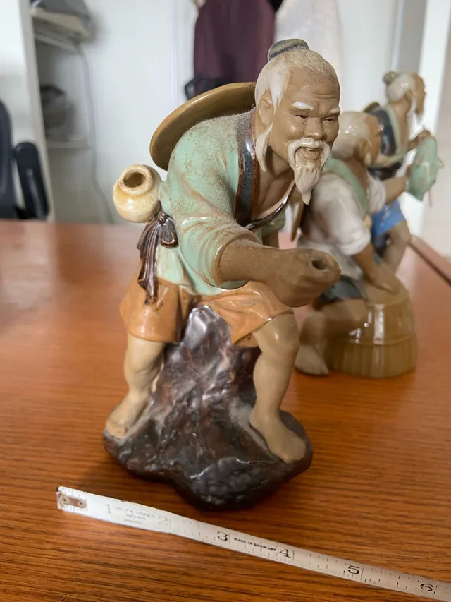 Asian Fisherman Figurines image indicator(2)
