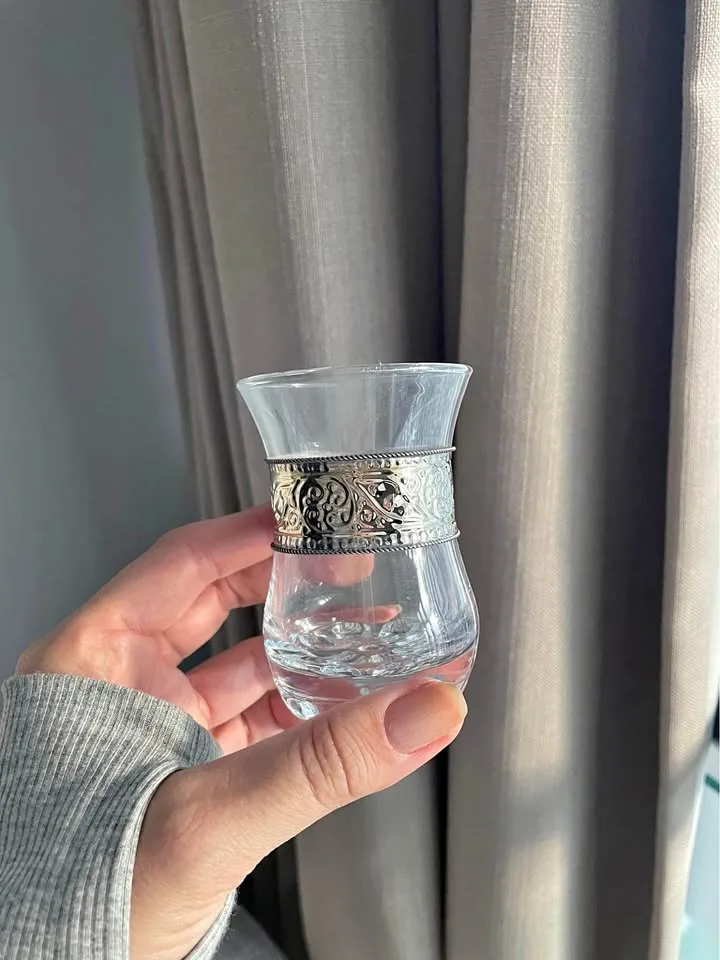 BRAND NEW 6 Moroccan Tea Glasses thumbnail