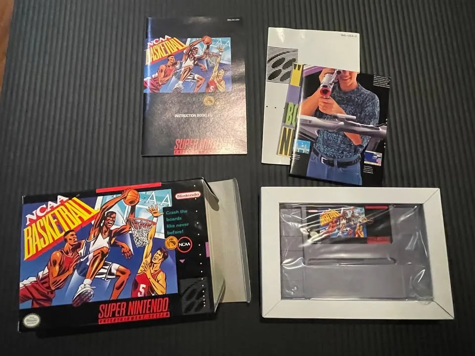 Super Nintendo SNES CIB, Near-Perfect, Original Owner + Games image indicator(8)