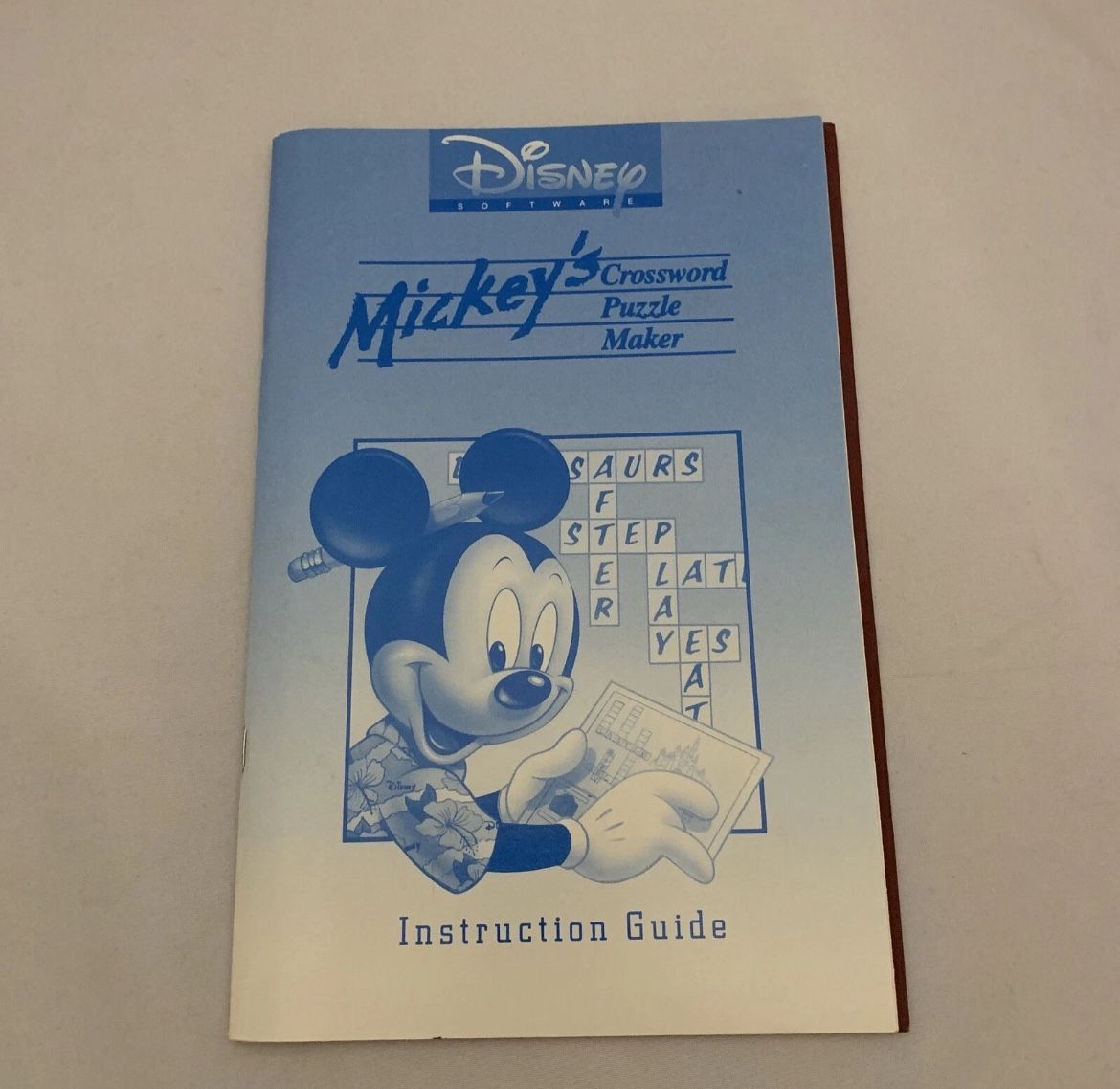 Mickey's Crossword Puzzle Maker + User Guide -Unused- - photo 5