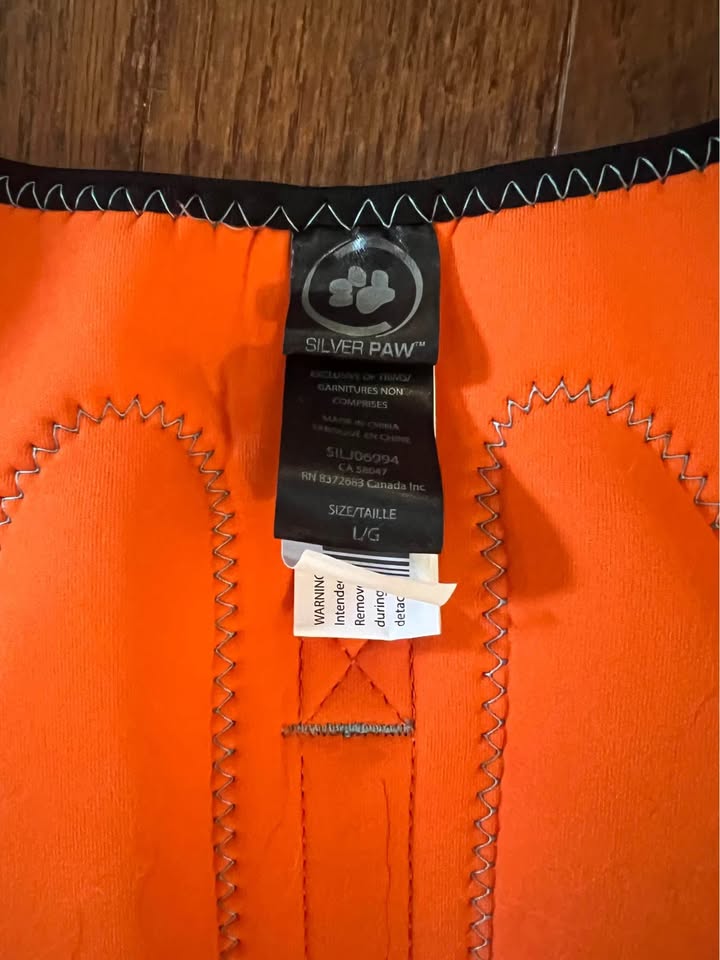 Dog swimming lift vest size large - photo 2