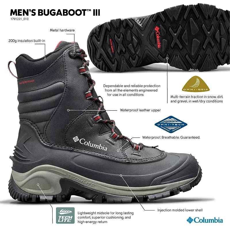 Columbia Men's Winter Boots - US Size 11