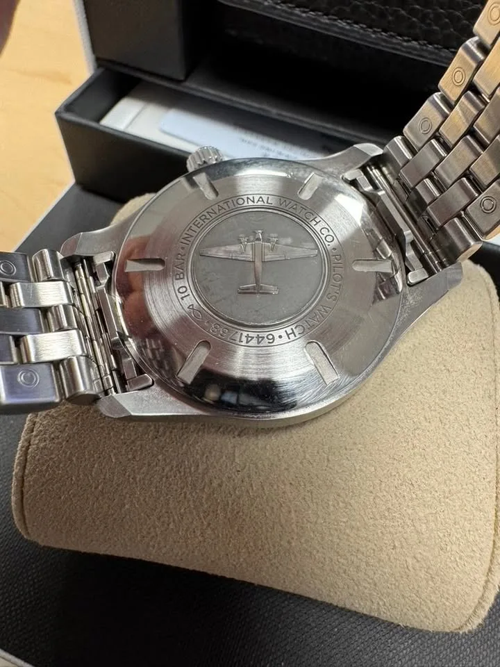 IWC Mark XX Blue on bracelet image indicator(5)