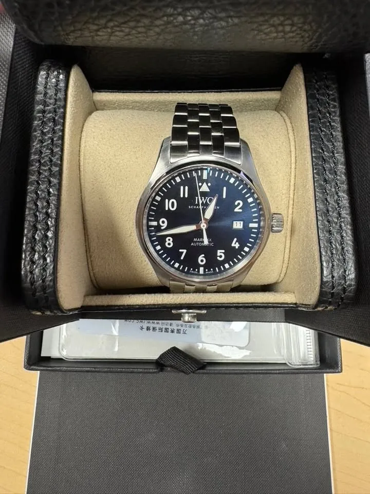 IWC Mark XX Blue on bracelet image indicator(6)