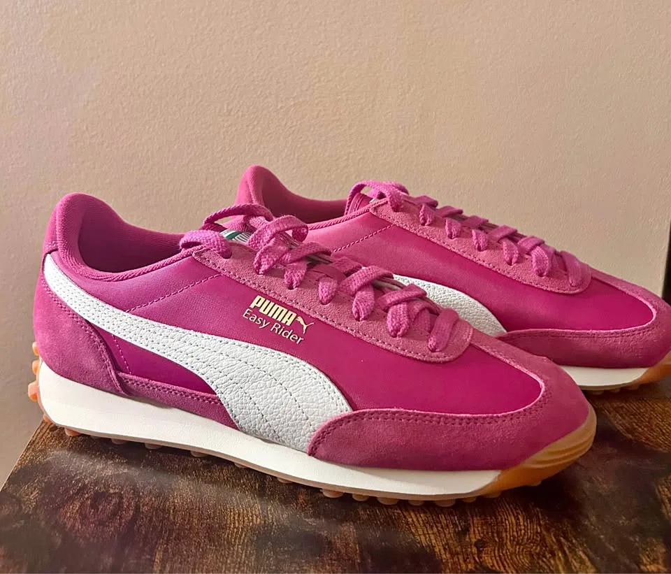Puma Easy Rider Vintage Sneakers | Women’s - Pink 👟 thumbnail