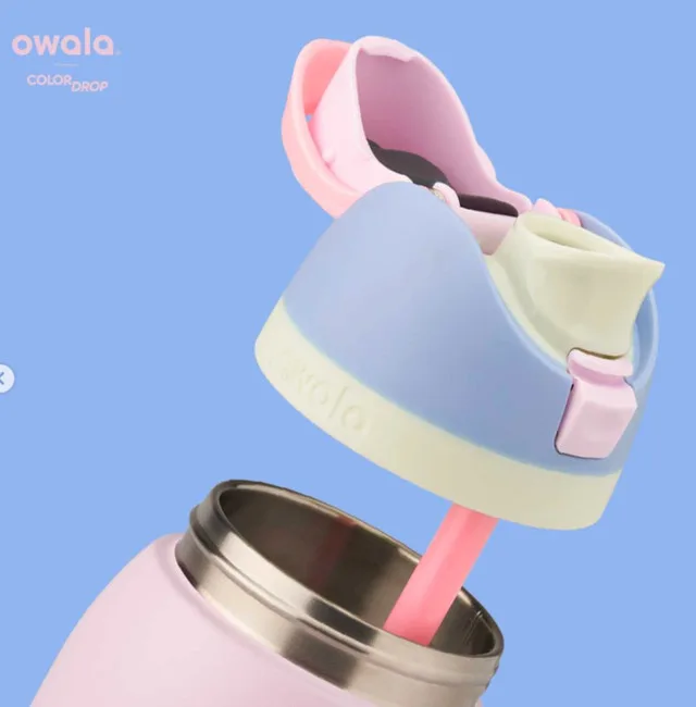 Brand New Owala 40 oz - Good Egg (Color Drop) image indicator(2)