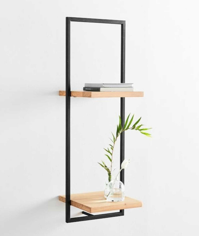 Oak Wall Shelf (West Elm, New in Box)