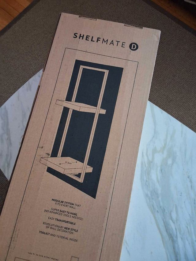 Oak Wall Shelf (West Elm, New in Box) - photo 2