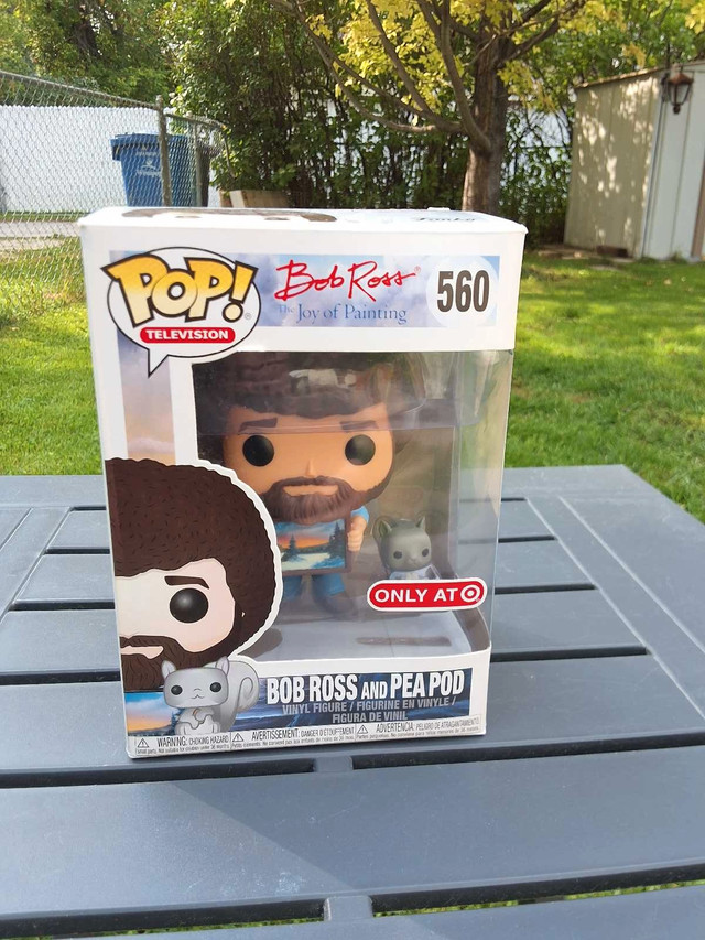 Funko Pop - Bob Ross and Pea Pod