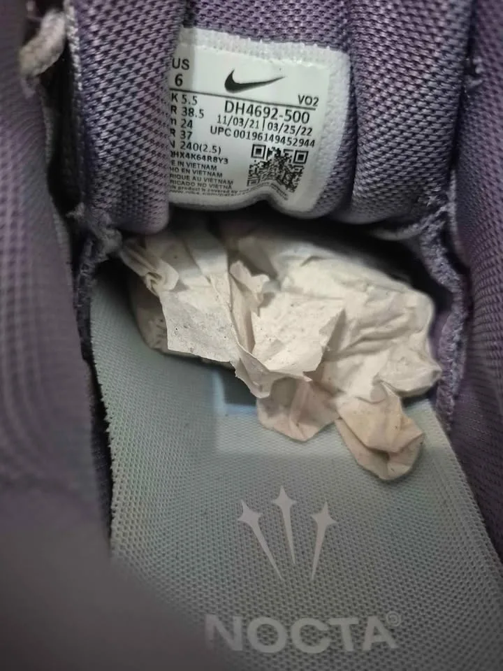 Nike Hot Step Air Terra NOCTA Purple Men’s Size/6 image indicator(4)