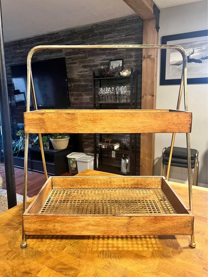 Wood organizer stand thumbnail