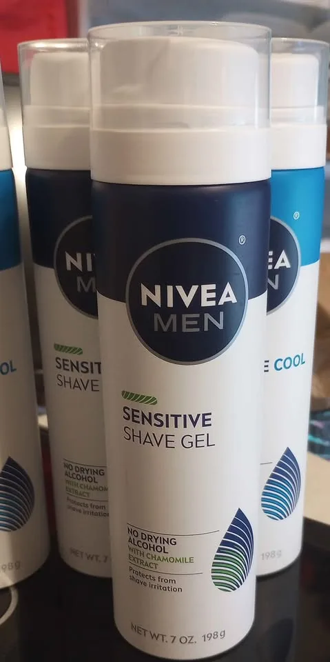 Nivea Men Sensitive Shave Gel 4-pack image indicator(2)