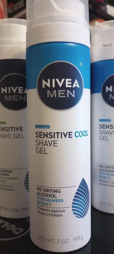 Nivea Men Sensitive Shave Gel 4-pack image indicator(3)