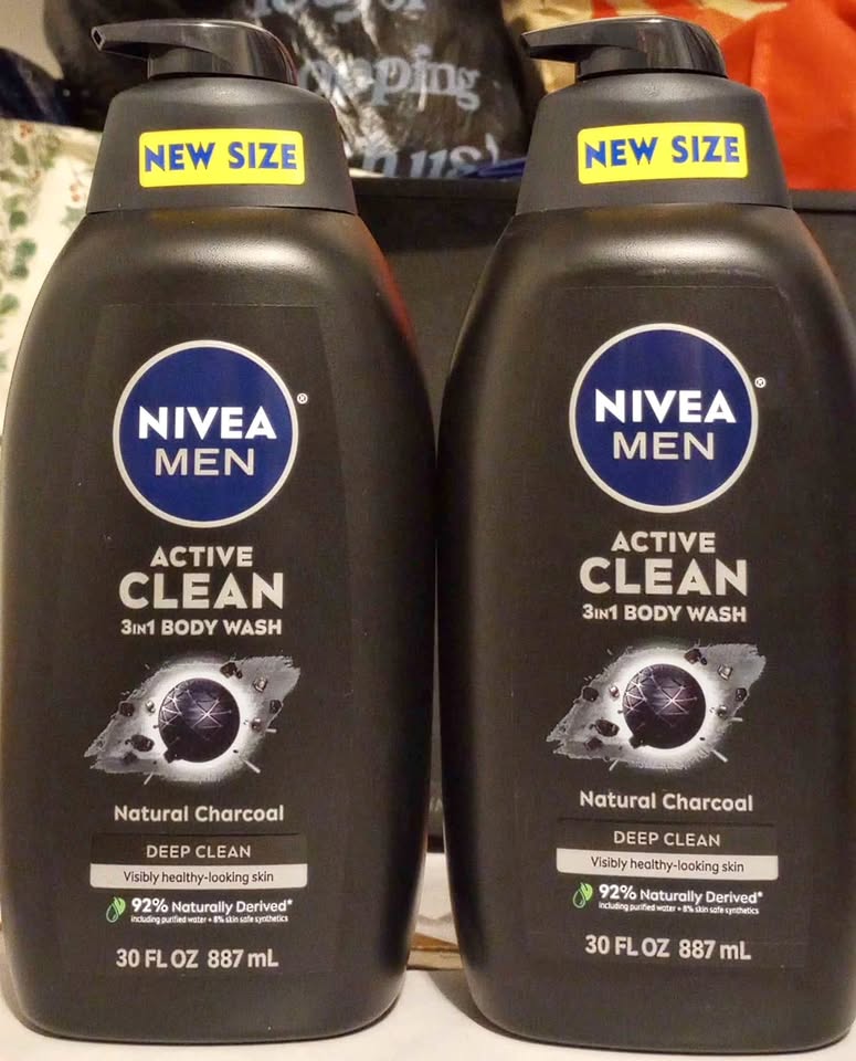 Nivea Men 3-in-1 Body Wash 2-pack