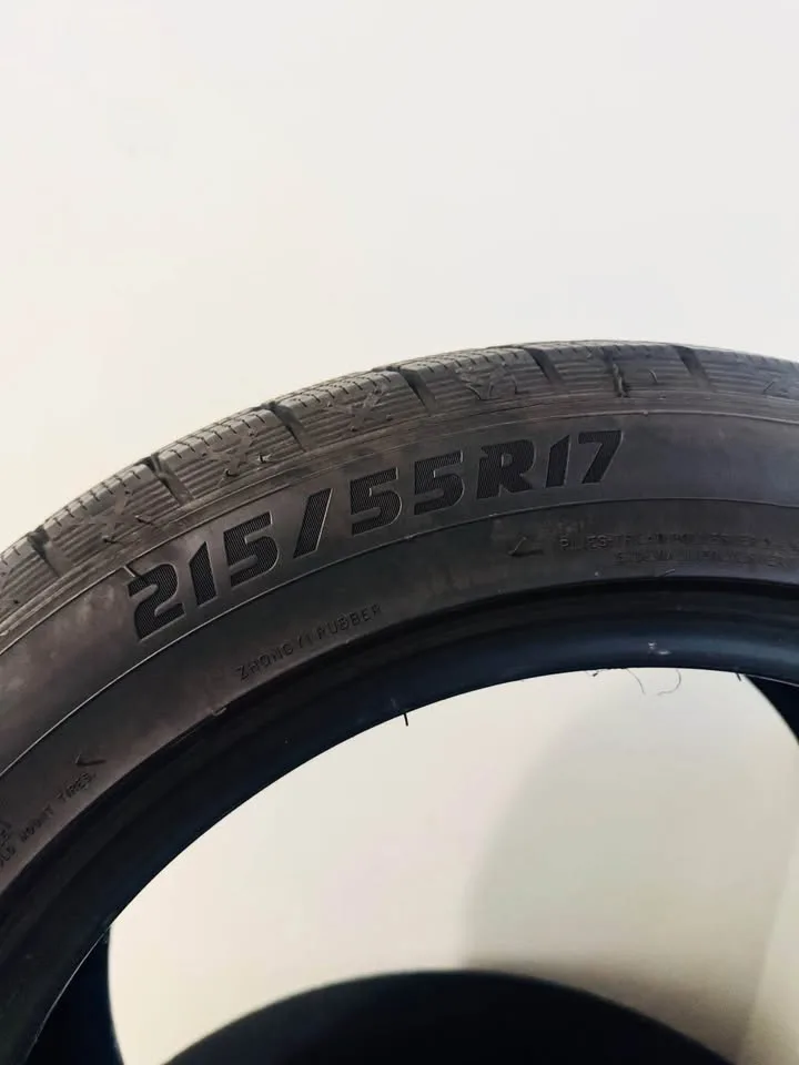 Set of 4 Winter Tires – No Rims image indicator(4)