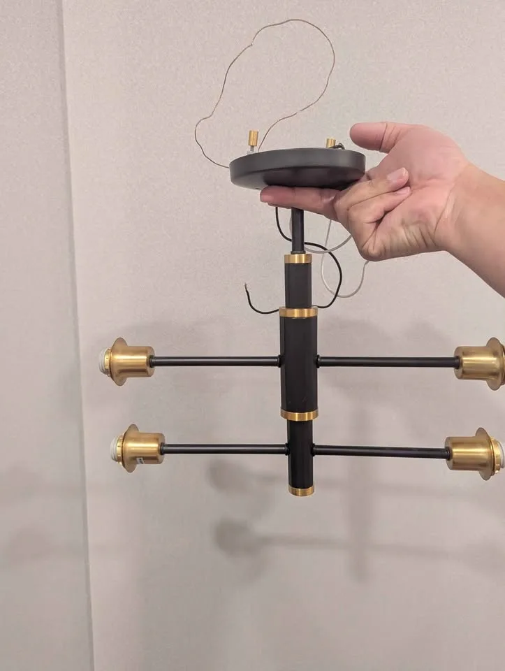 ✨ Ocean Drive Semi-Flush Mount Light Fixture – Like New! ✨ image indicator(2)