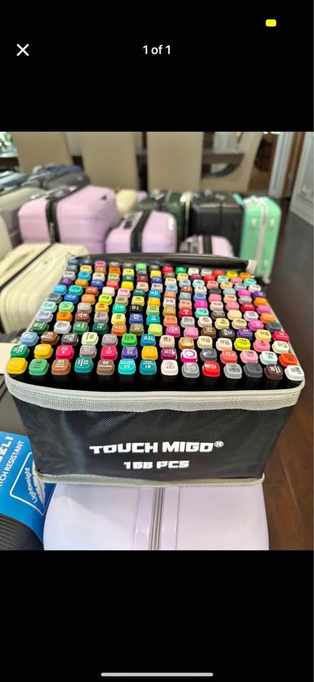 Alcohol markers 168 pack