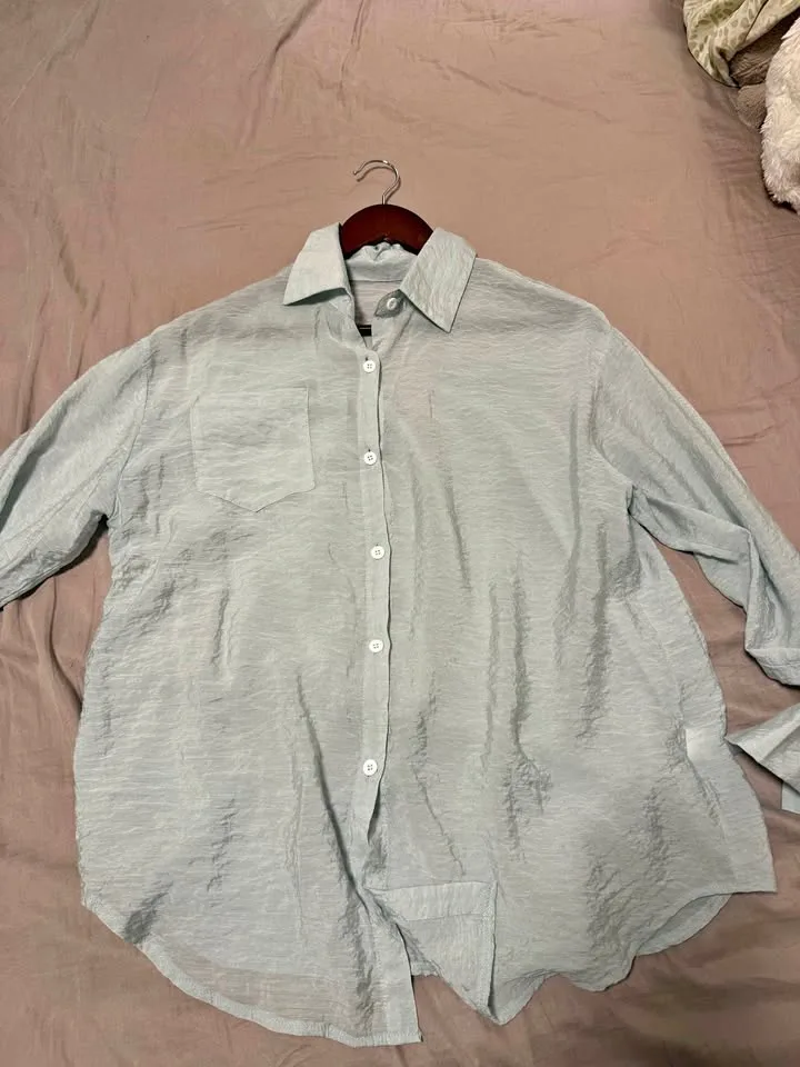 Light Blue Blouse thumbnail