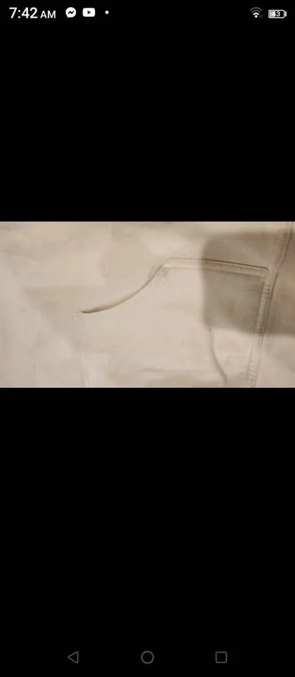 Sweater Kirkland hoodie cream colour size M/M image indicator(2)