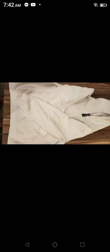 Sweater Kirkland hoodie cream colour size M/M image indicator(6)