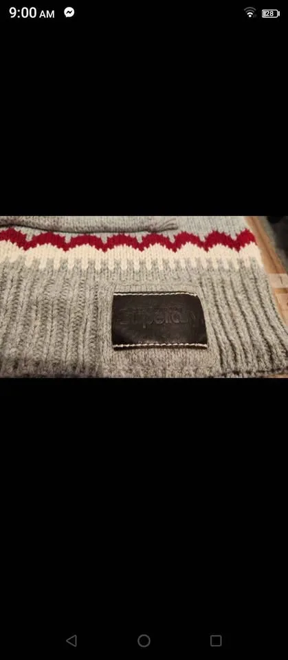 Sweater canadian colours red and grey XL Superdry image indicator(3)