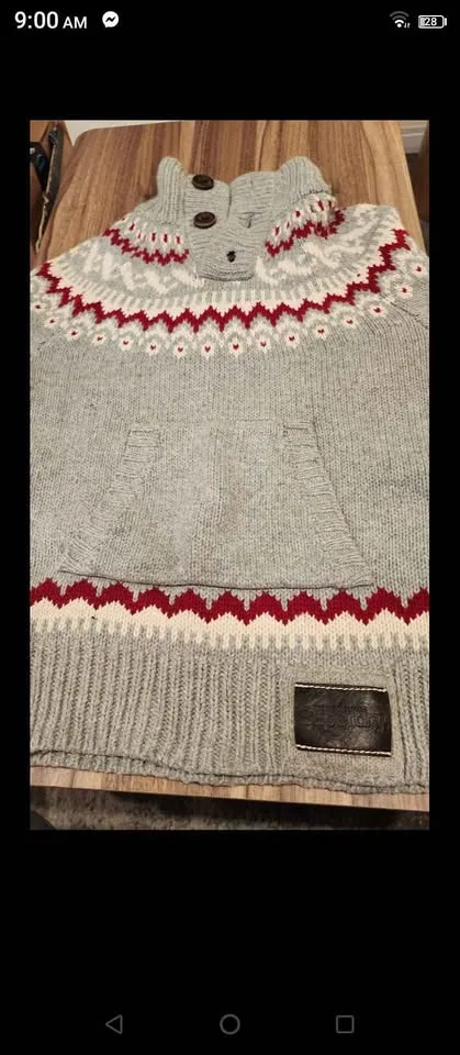 Sweater canadian colours red and grey XL Superdry image indicator(4)