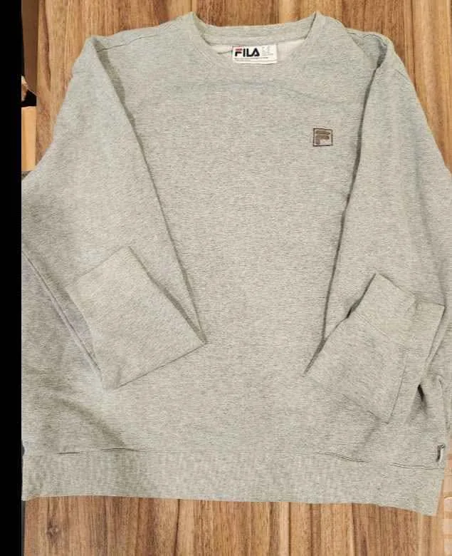 FILA Women's Hoodie (XL + L) Grey with Pocket image indicator(2)