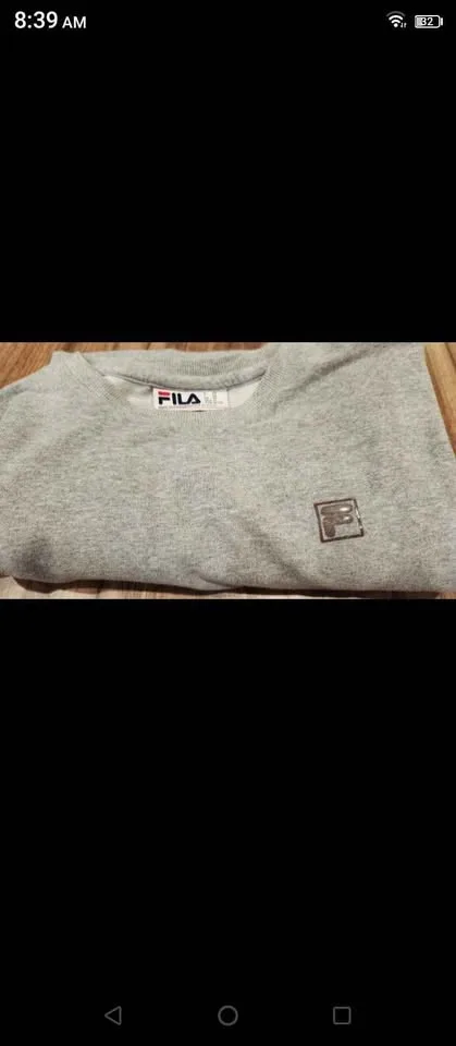 FILA Women's Hoodie (XL + L) Grey with Pocket image indicator(7)