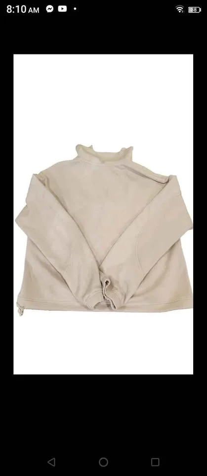 Sweater by spider womens sm size cream/biege image indicator(5)