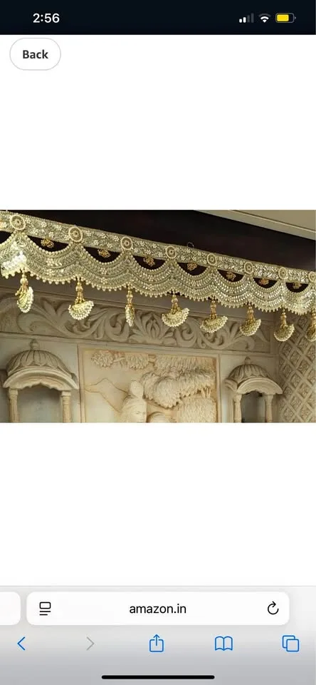 The Golden Lace Toran for theEntrance Door thumbnail