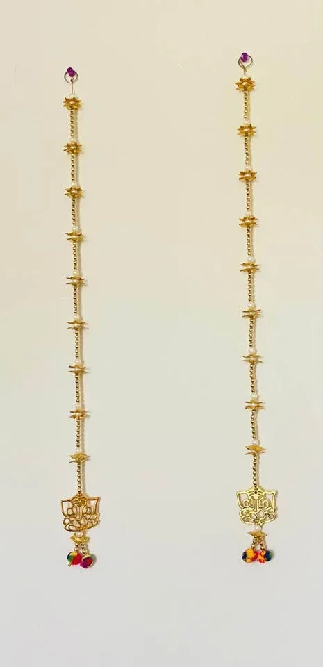 Ganesh Ji/ Ganpati Latkan/ Long Door Hanging image indicator(2)