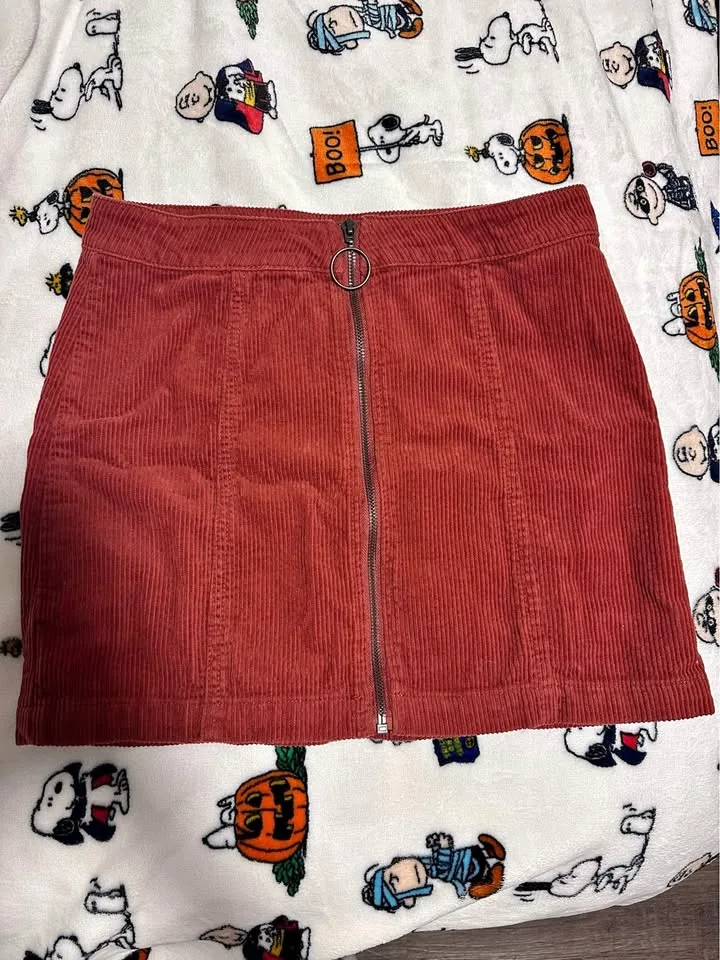 Corduroy cute skirt thumbnail