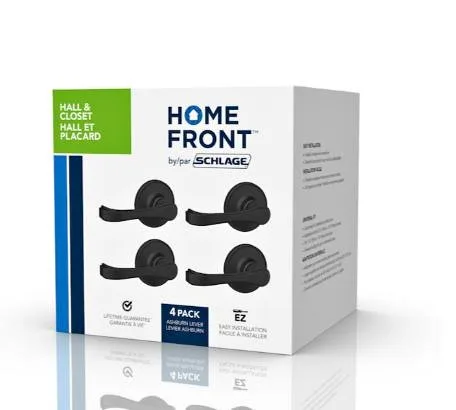 Door Lock Hall and Closet 4 pack thumbnail