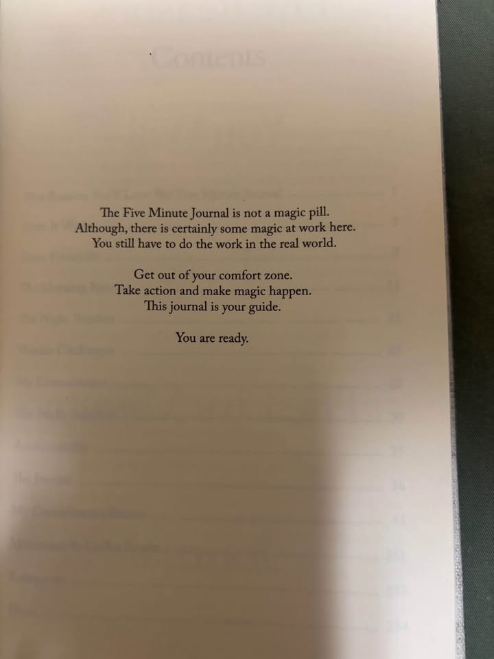 The Five Minute Journal - photo 5