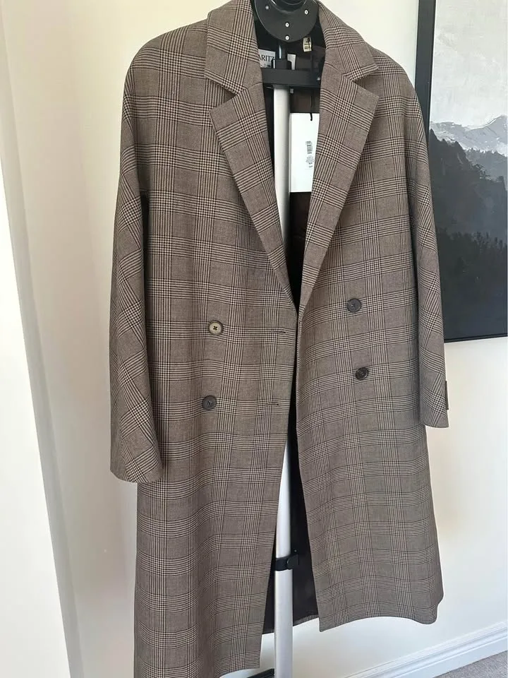 Aritzia Slouch Coat - (Re)ssential Size XS NWT image indicator(4)