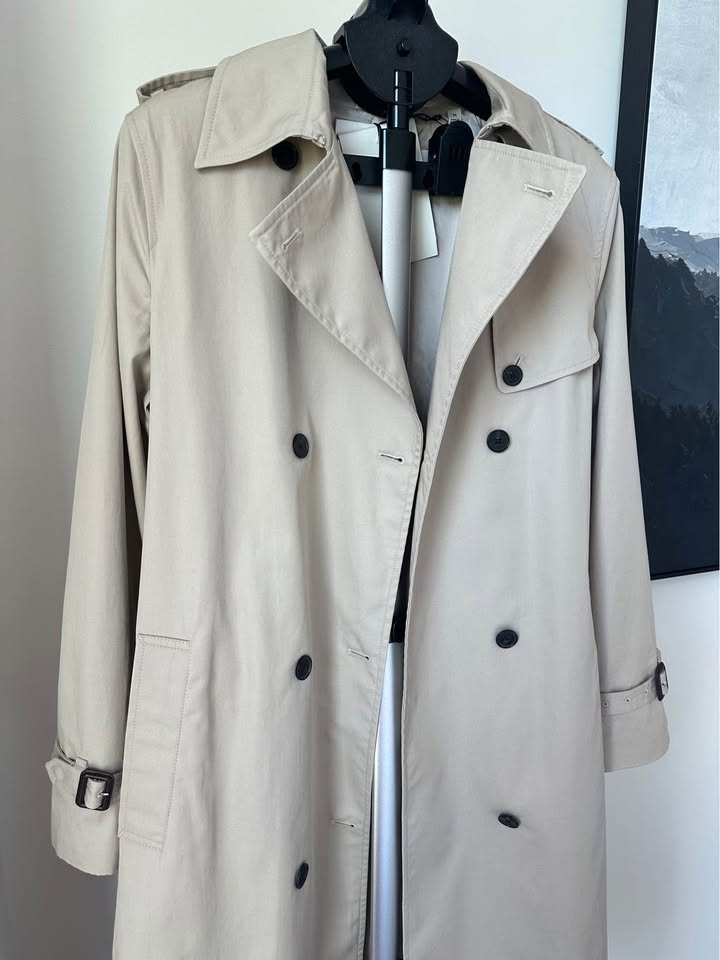 Aritzia Finch Trench Coat - City Twill Size S NWT - photo 4