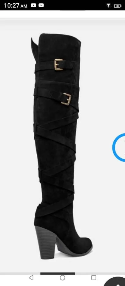 Boots full leg black size 6.5 image indicator(2)