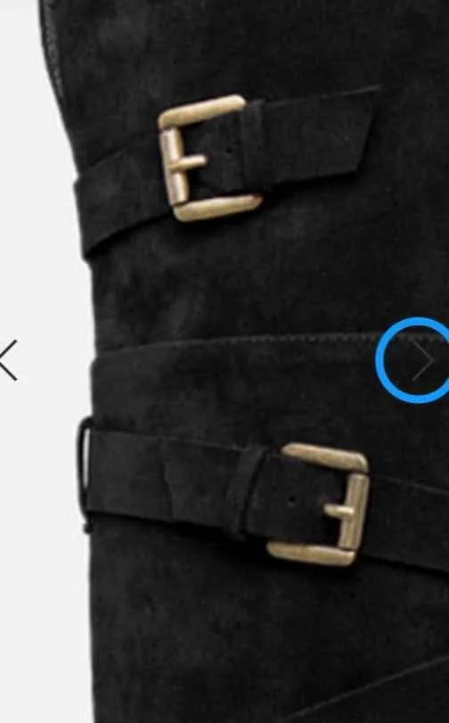 Boots full leg black size 6.5 image indicator(5)