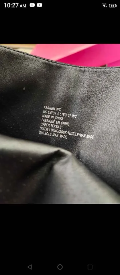 Boots full leg black size 6.5 image indicator(6)