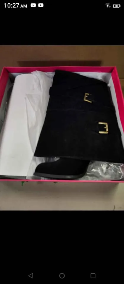 Boots full leg black size 6.5 image indicator(7)