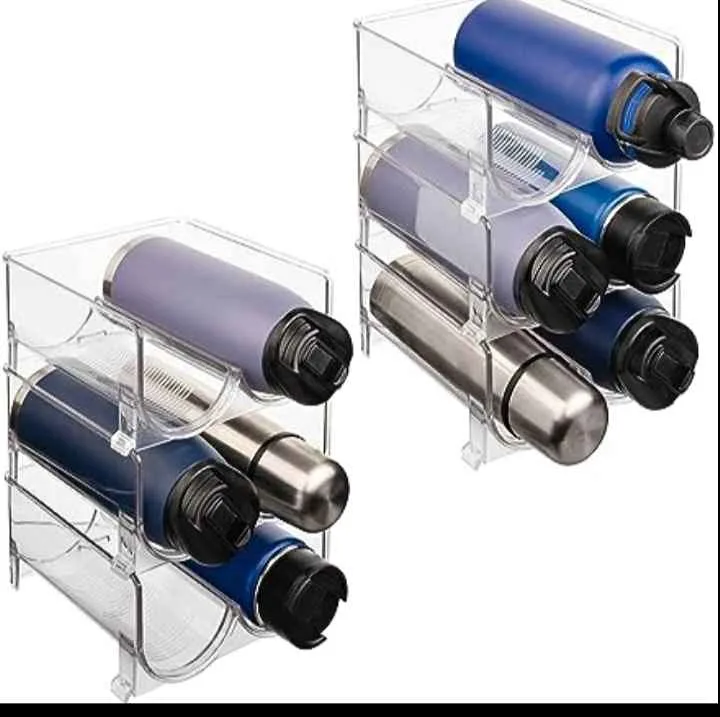 New 2 pk bottle holders multi use awesome set acrylic thumbnail