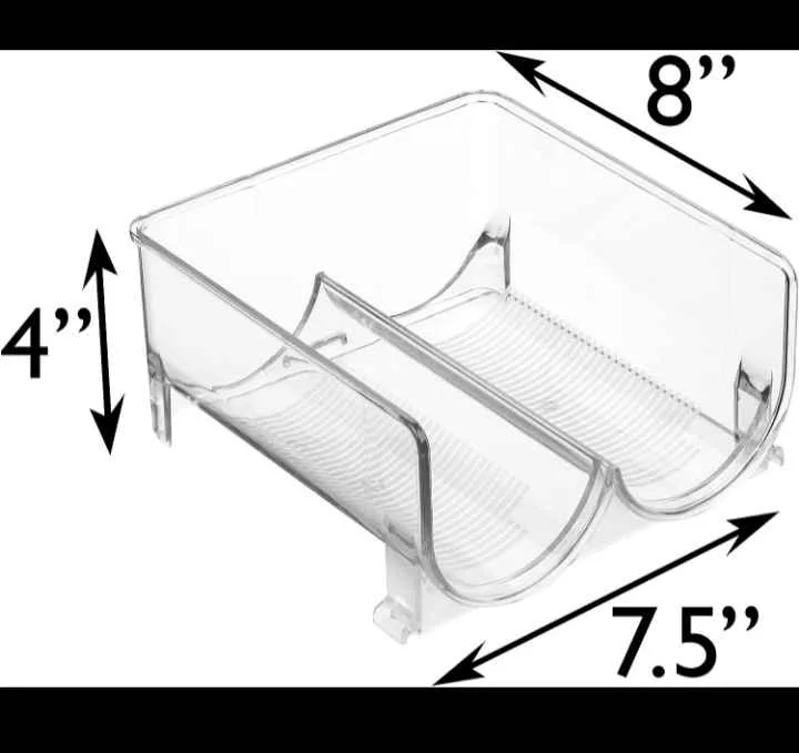 New 2 pk bottle holders multi use awesome set acrylic image indicator(2)