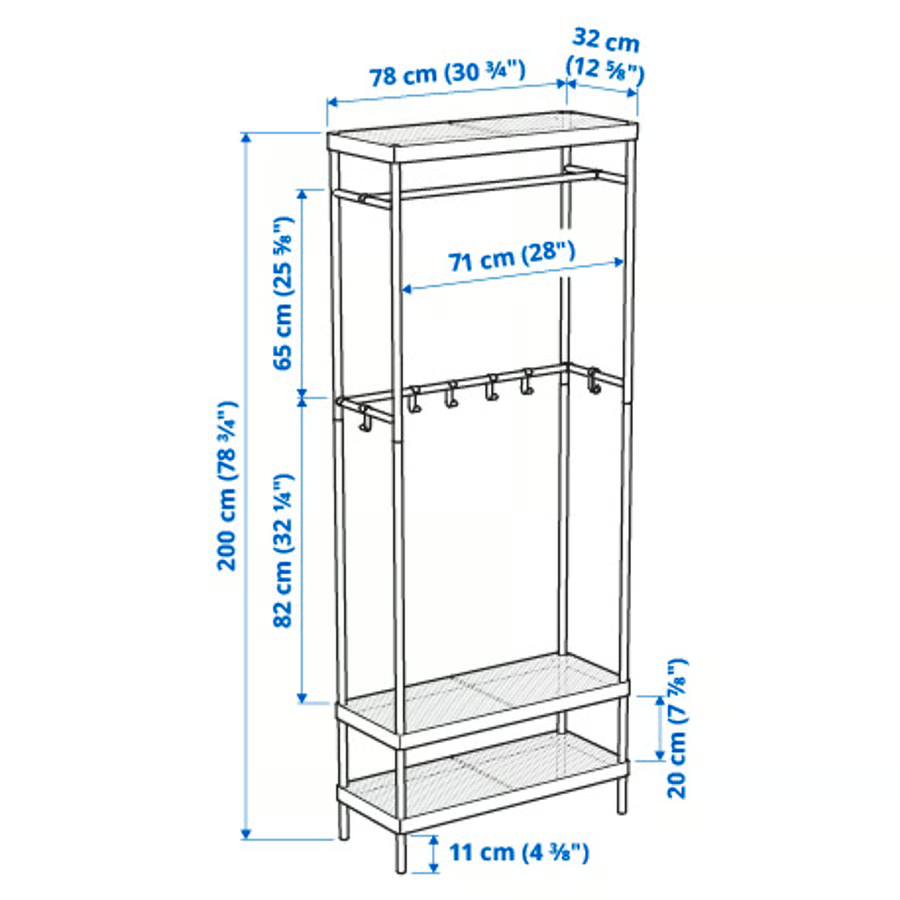 Ikea coat rack - photo 2