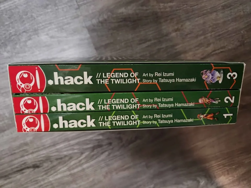 .hack Manga Box Set (Volumes 1-3) - Excellent image indicator(3)